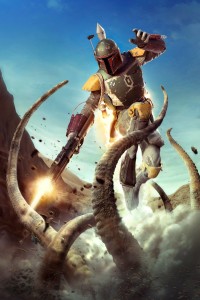 boba fett escape from sarlac pit